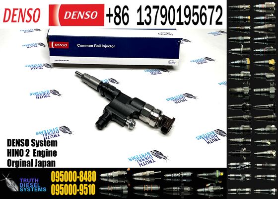 New Fuel Injector 095000-8470 095000-8480 23670-E0420 23670-79095 23670-79096 23670-E9291 for Denso Toyota Coaster Hino N04C