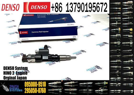 095000-9510 0950009510 Common Rail Fuel Injector 23670-E0510 23670E0510 for Hino 300 N04c Toyota Dyna Engine