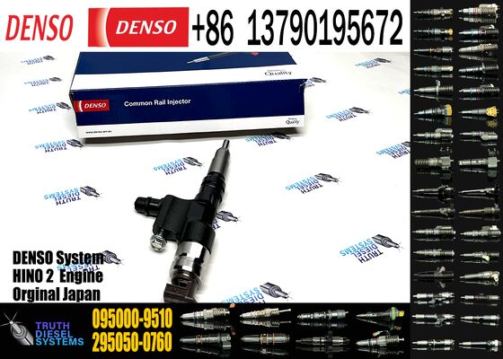 095000-9510 0950009510 Common Rail Fuel Injector 23670-E0510 23670E0510 for Hino 300 N04c Toyota Dyna Engine