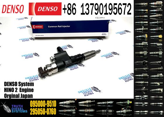 095000-9510 0950009510 Common Rail Fuel Injector 23670-E0510 23670E0510 for Hino 300 N04c Toyota Dyna Engine