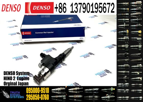 095000-9510 0950009510 Common Rail Fuel Injector 23670-E0510 23670E0510 for Hino 300 N04c Toyota Dyna Engine
