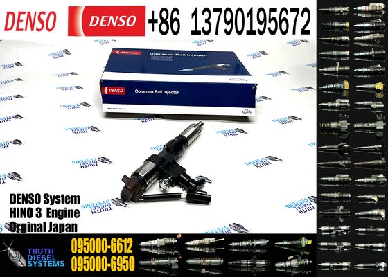 Common Rail Injectors 095000-6612 23670-E0020 23670E0020 Suitable for Truck Parts