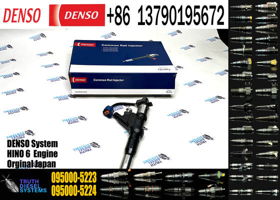 Excavator 095000-5223 095000-5224 095000-5225 095000-5226 Engine Common Rail Fuel Injector 095000-5970 095000-5972