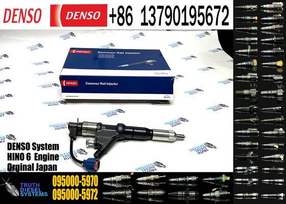 Excavator 095000-5223 095000-5224 095000-5225 095000-5226 Engine Common Rail Fuel Injector 095000-5970 095000-5972