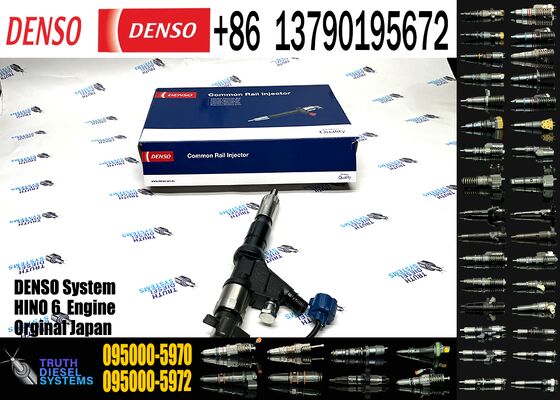 Excavator 095000-5223 095000-5224 095000-5225 095000-5226 Engine Common Rail Fuel Injector 095000-5970 095000-5972