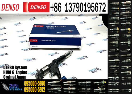 Excavator 095000-5223 095000-5224 095000-5225 095000-5226 Engine Common Rail Fuel Injector 095000-5970 095000-5972