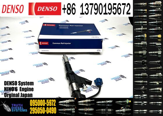 Diesel Fuel Injector 095000-8890 23670-E0460 Injector 095000-5972 23670-E0360 Diesel Common Rail Injector construction