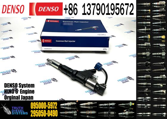 Diesel Fuel Injector 095000-8890 23670-E0460 Injector 095000-5972 23670-E0360 Diesel Common Rail Injector construction