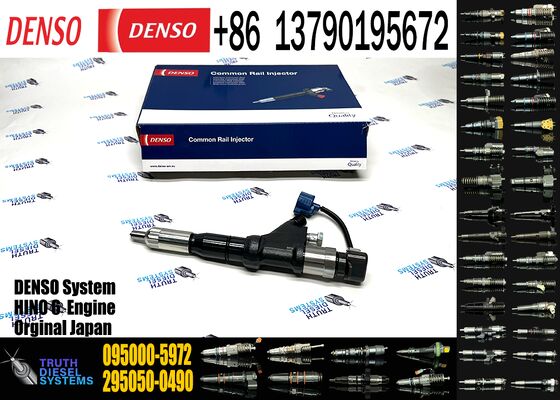 Diesel Fuel Injector 095000-8890 23670-E0460 Injector 095000-5972 23670-E0360 Diesel Common Rail Injector construction