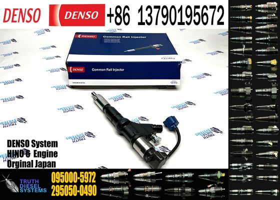 Diesel Fuel Injector 095000-8890 23670-E0460 Injector 095000-5972 23670-E0360 Diesel Common Rail Injector construction