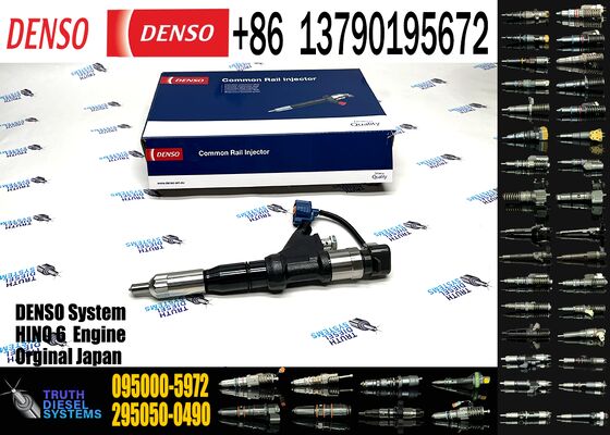 Diesel Fuel Injector 095000-8890 23670-E0460 Injector 095000-5972 23670-E0360 Diesel Common Rail Injector construction