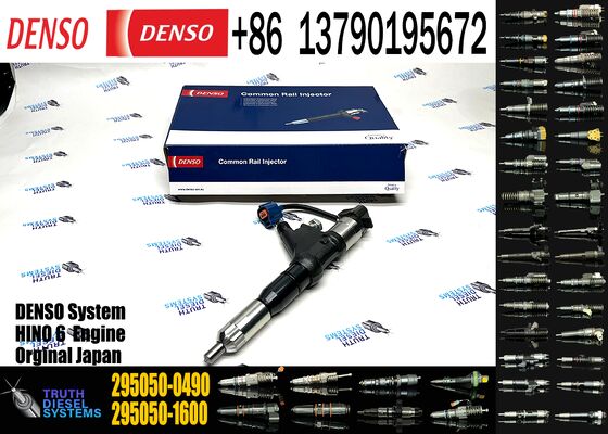 295050-0490 23670-E0220 Diesel Engine Parts Injector Fuel Injector Common Rail Injector Assy for H-ino E13C for Renault K9K700
