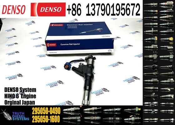 295050-0490 23670-E0220 Diesel Engine Parts Injector Fuel Injector Common Rail Injector Assy for H-ino E13C for Renault K9K700