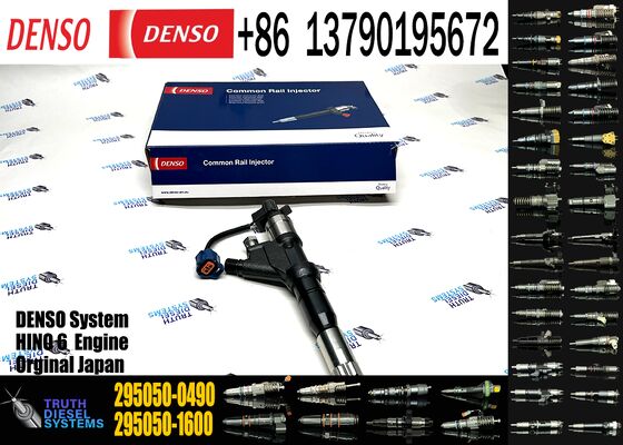 295050-0490 23670-E0220 Diesel Engine Parts Injector Fuel Injector Common Rail Injector Assy for H-ino E13C for Renault K9K700