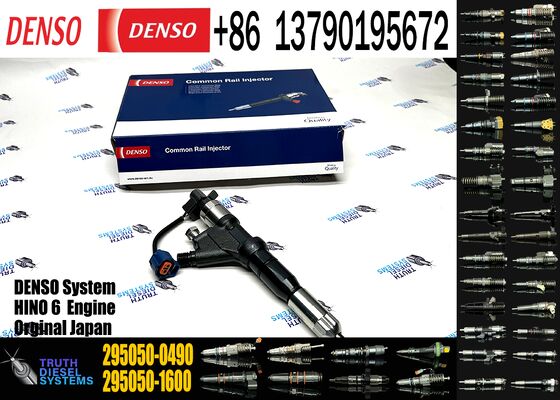 295050-0490 23670-E0220 Diesel Engine Parts Injector Fuel Injector Common Rail Injector Assy for H-ino E13C for Renault K9K700