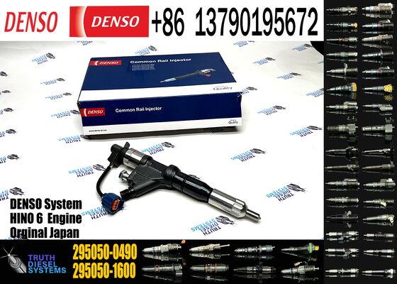 295050-0490 23670-E0220 Diesel Engine Parts Injector Fuel Injector Common Rail Injector Assy for H-ino E13C for Renault K9K700