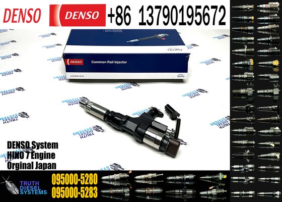 New Fuel Injectors Nozzles 095000-5281 095000-5280 095000-5282 095000-5283 23910-1360 23670-E0291 for HINO Trucks J08E Diesel