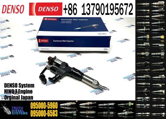 Common Rail Injectors 095000-5960 23670-E0301 23670E0301 Suitable for Truck Parts