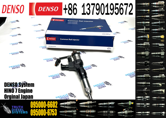 Common Rail Injectors 095000-6602 23670-E0040 23670E0040 Suitable for Truck Parts