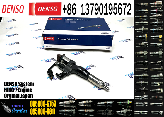 Brand Fuel Injector 095000-6753 diesel Fuel Injector 23670-E0030