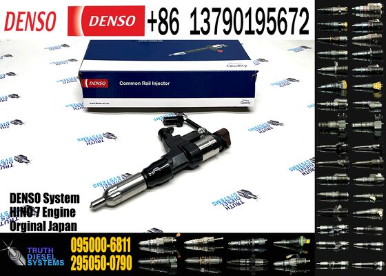 095000-6810 095000-6811 095000-6812 095000-6813 23670-E0201 Fuel Injector Fit for Hino J08E J08C Ranger Engine