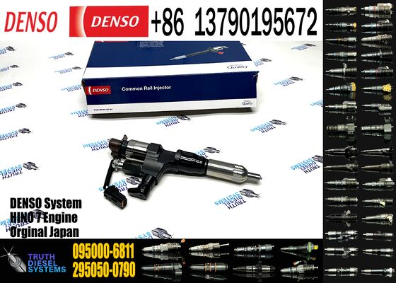 095000-6810 095000-6811 095000-6812 095000-6813 23670-E0201 Fuel Injector Fit for Hino J08E J08C Ranger Engine