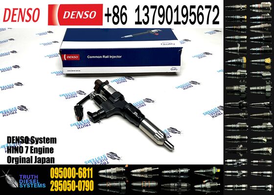 095000-6810 095000-6811 095000-6812 095000-6813 23670-E0201 Fuel Injector Fit for Hino J08E J08C Ranger Engine