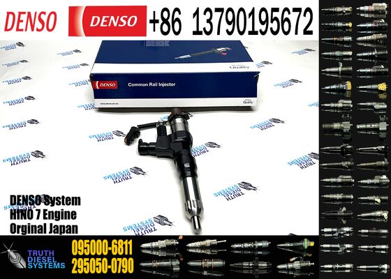 095000-6810 095000-6811 095000-6812 095000-6813 23670-E0201 Fuel Injector Fit for Hino J08E J08C Ranger Engine