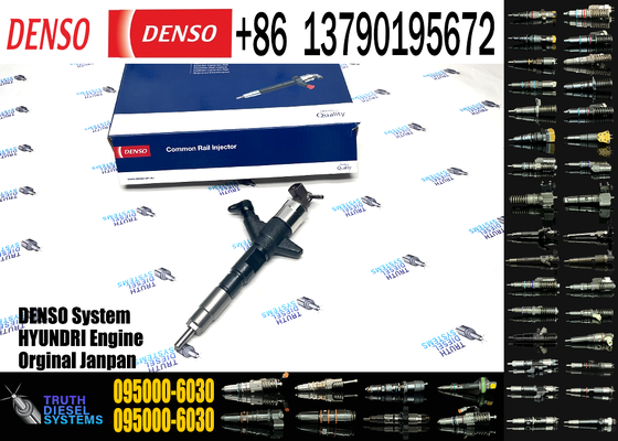 Best-selling Engine Injector 095000-6030 Common Rail Fuel Injector 33800-87000 for HYUNDAI Truck Engine