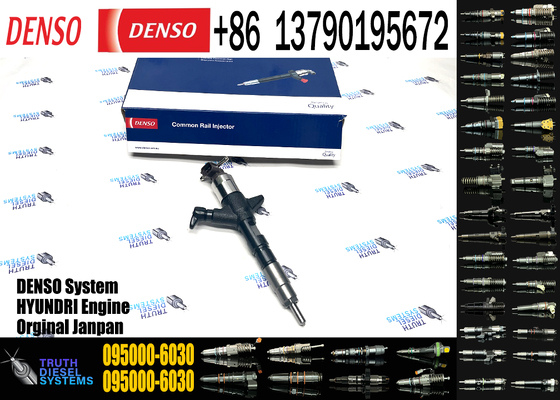 Best-selling Engine Injector 095000-6030 Common Rail Fuel Injector 33800-87000 for HYUNDAI Truck Engine