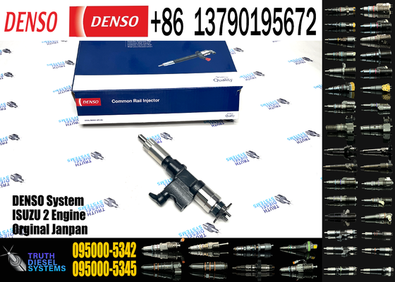 Common Rail Injector 095000-5344 095000-5342 Injector for Isuzu 4HK1 6HK1 Diesel Fuel Injector Nozzle 095000-5344 095000-5342