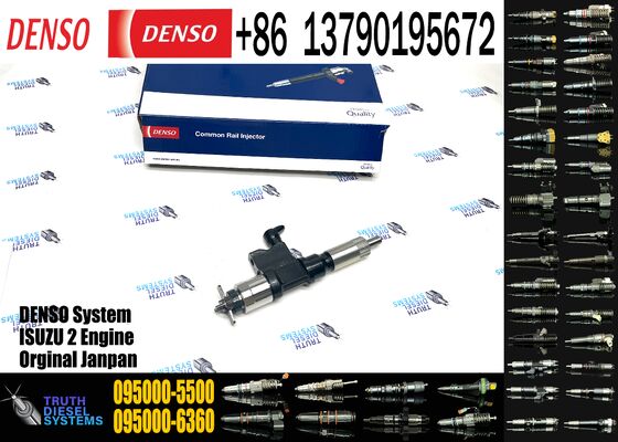 Truck Engine Parts Common Diesel Fuel Injector 095000-5500 095000-5502 095000-5503 095000-5504 8-97367552-5 8973675525