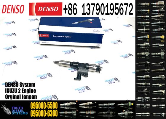 Truck Engine Parts Common Diesel Fuel Injector 095000-5500 095000-5502 095000-5503 095000-5504 8-97367552-5 8973675525