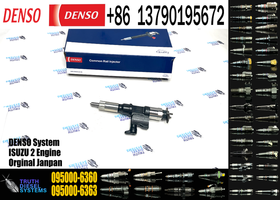 095000-6360 095000-6363 diesel Engine Injector 095000-8933 095000-8930 095000-636# Common Rail diesel Injector for Isuzu 4HK1