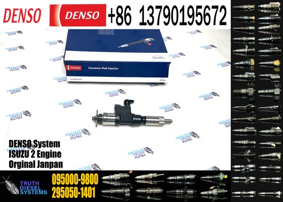 Common Rail Diesel Fuel Injector 095000-9800 8-98219181-0 Truck Excavator Diesel engine spare Auto parts