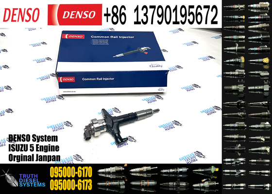 095000-6170 095000-6990 095000-6991 8980116051 8980116050 New Fuel Injector for Isuzu D-Max Rodeo 2.5CRDi 4JK1 Diesel Engine
