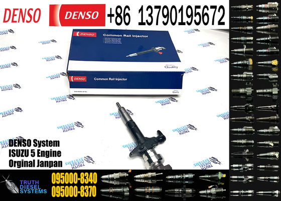High-Performance Diesel Common Rail Fuel Injector for 2022 4D92E/4D94E | 095000-8340 | 8-97435030-0 | 8-98106693-1