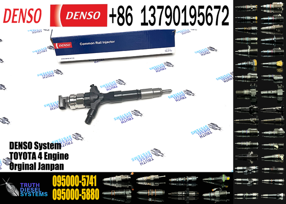 Factory price NEW Common Rail Diesel Fuel Injector 095000-5741 23670-39135 Auto Parts for Toyota 1KD-FTV 3.0T Hiace Hilux