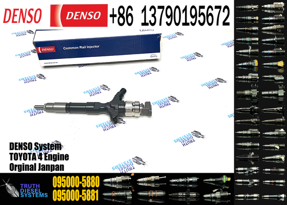 Common Diesel Fuel Injector 23670-30050 095000-5880 23670-39095 for Toyota New and Genuine Denso Product