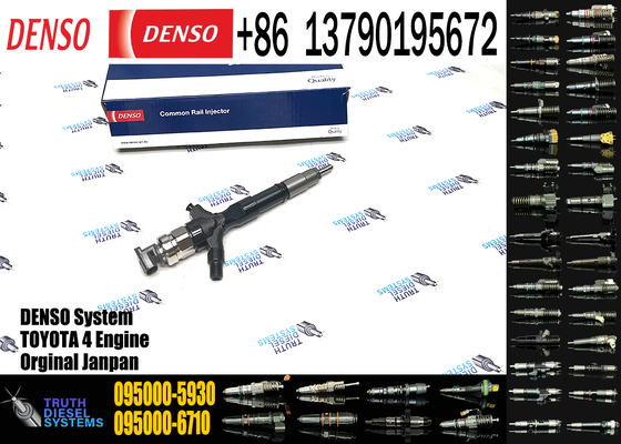 Diesel Fuel Injector 23670-09060 095000-5930 Fuel Injector for Toyota Hilux 2KD-FTV 2.5D Common Rail Injection Valve