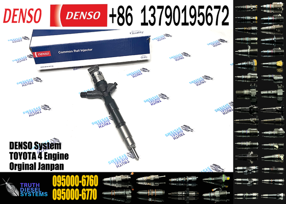 New Diesel Engine Pump Common Rail Injector 095000-6760 23670-30140 0950006760 2367030140