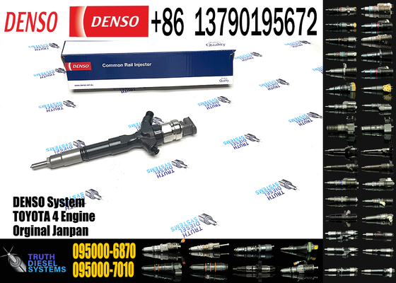 095000-6870 23670-39155 23670-30180 New GP Metal Common Rail Diesel Fuel Injector 1 Year Warranty for Land Cruiser