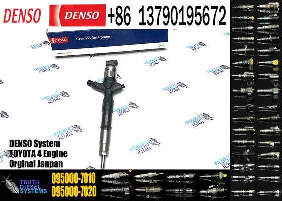 Fuel Injector 095000-7010 23670-39165 23670-30120 for Toyota Dyna Hiace 1kd-ftv Engine Construction machinery parts