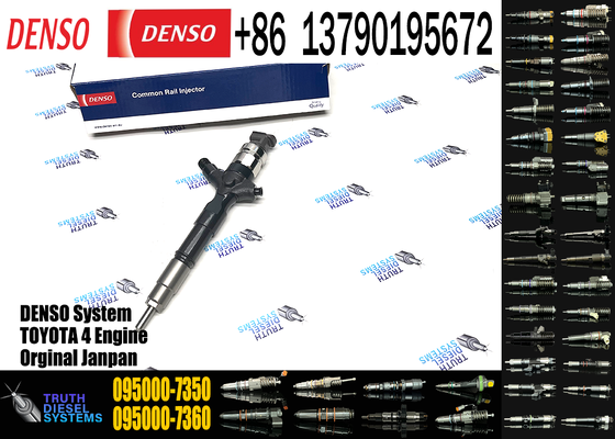 Common Rail Injector 095000-7350 095000-7820 095000-7730 095000-7750 095000-6870 295050-0100 Fuel Injector