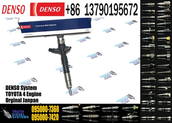 High Quality Diesel Fuel Injector Assembly Common Rail Injector 23670-30300 095000-7360 for To-yota ALA30 RAV4 2AD 1KD 2KD-FTV