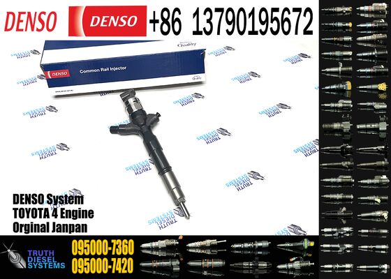 High Quality Diesel Fuel Injector Assembly Common Rail Injector 23670-30300 095000-7360 for To-yota ALA30 RAV4 2AD 1KD 2KD-FTV