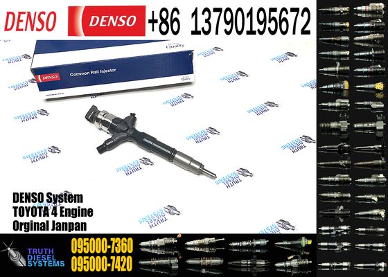 High Quality Diesel Fuel Injector Assembly Common Rail Injector 23670-30300 095000-7360 for To-yota ALA30 RAV4 2AD 1KD 2KD-FTV