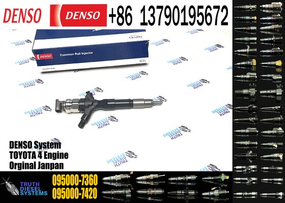 High Quality Diesel Fuel Injector Assembly Common Rail Injector 23670-30300 095000-7360 for To-yota ALA30 RAV4 2AD 1KD 2KD-FTV