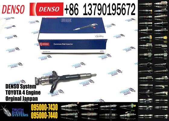 095000-6770 Fuel Injector Fits for Toyota 2KD-FTV Engine Hiace Hilux 2.5 D-4D 2004-2012 095000-7430 095000-7040