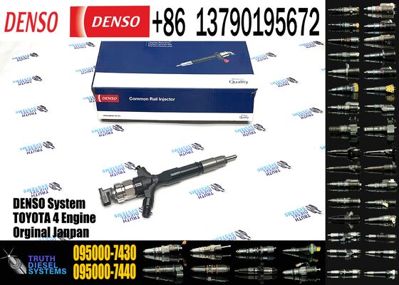 095000-6770 Fuel Injector Fits for Toyota 2KD-FTV Engine Hiace Hilux 2.5 D-4D 2004-2012 095000-7430 095000-7040